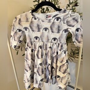 Bad Kitty
Penguin dress 
Size 3T